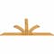 Ekena Millwork Richland Rough Sawn Timber Gable Bracket, Western Red Cedar, 96"W x 44"H x 2"D x 6"F, 11/12 Pitch GBW096X44X0206RIC00RWR - alternate 3